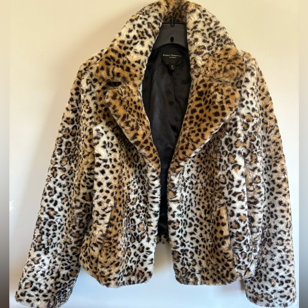 Behnaz Sarafpour for Target size medium leopard jacket